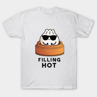 Filling Hot Cute Dumpling Pun T-Shirt